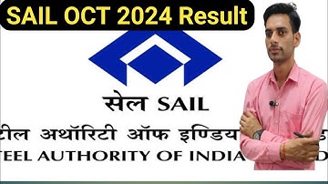 SAIL OCT Result 2024