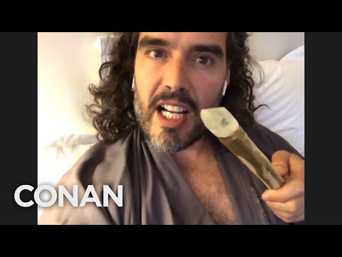 #CONAN: Russell Brand Full Interview - CONAN on TBS