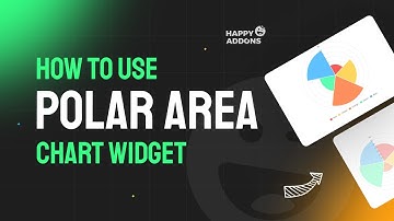 How to use the Polar Area chart widget of Happy Addons