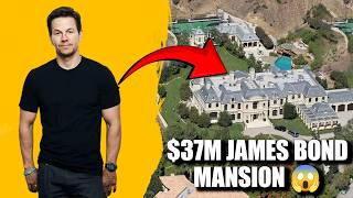 Inside Mark Wahlberg’s NEW $37,000,000 "James Bond" Mansion! 🔫🏠