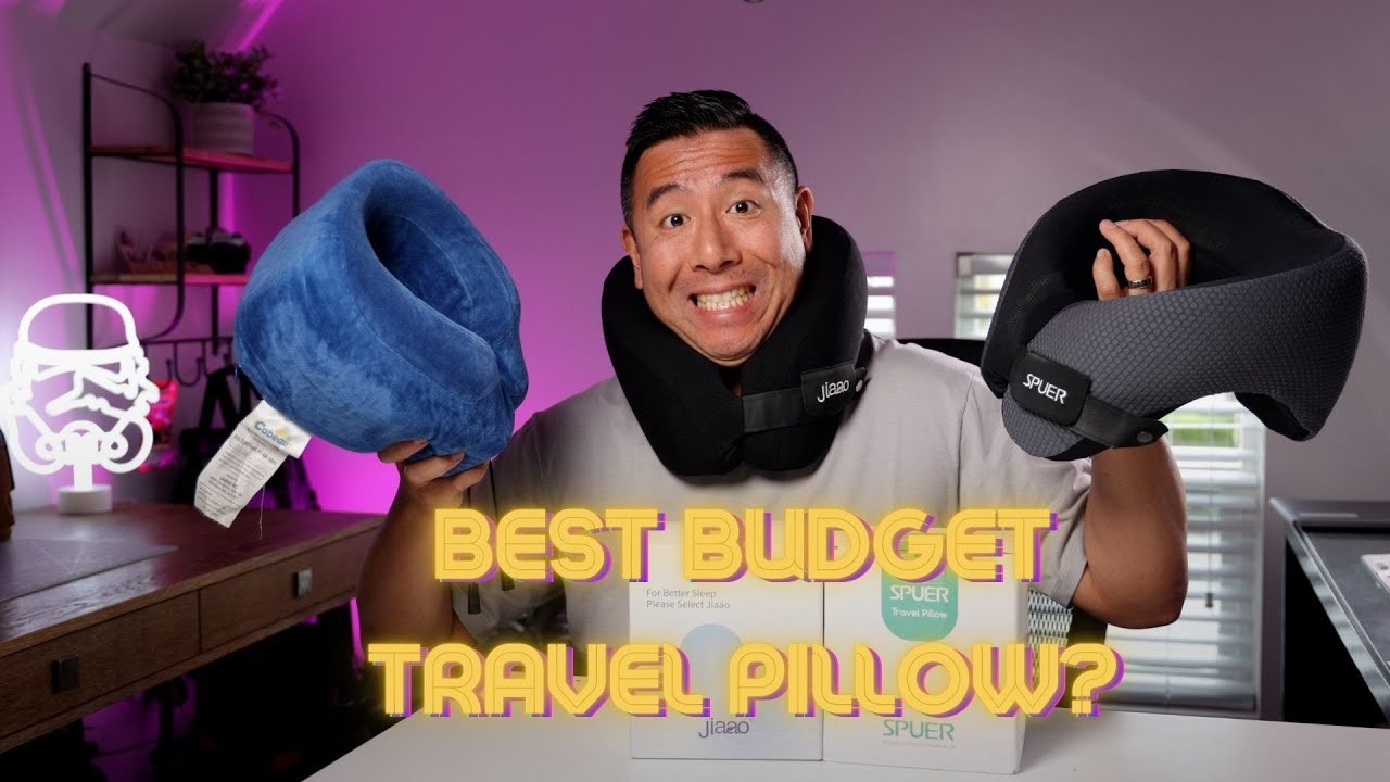 Самые бюджетные и высоко оцененные дорожные подушки для шеи на Amazon! Jiaao против Spuer!