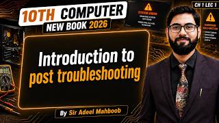 introduction to post troubleshooting | 10th computer new book chapter 2
