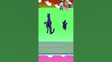 Mewtwo and Eevee Fusion!  (Comment Submission) #shorts