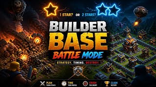 “Kabhi 1⭐ Kabhi 2⭐ – Builder Base ka Real Battle 😈🔥”