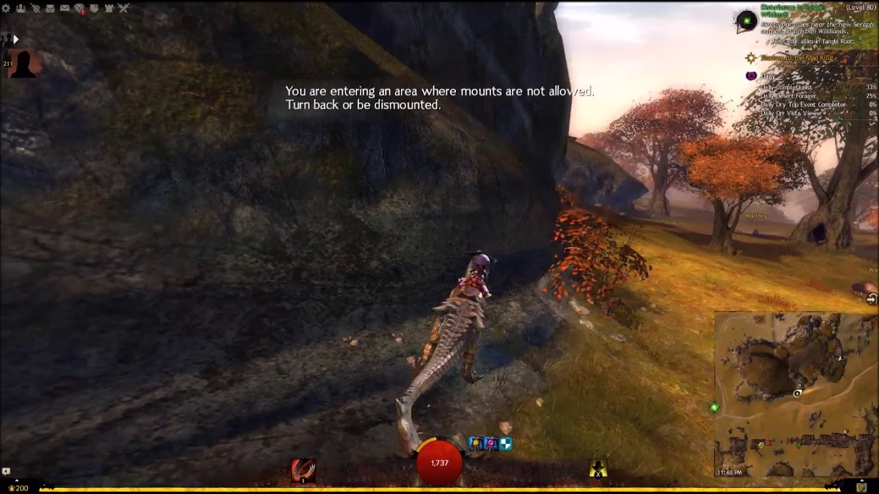 GW2 Crimson Plateau Jumping Puzzle shortcut with Springer mount