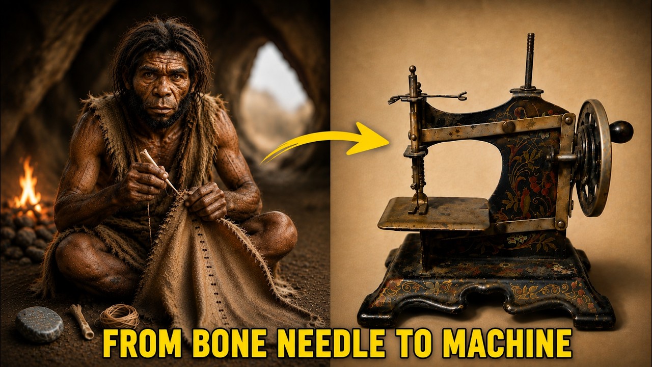 Roughly 50,000 years ago, in Siberia's Denisova Cave, someone carved a small eye into a bird's bone and created the world's oldest needle. Tests sugge...