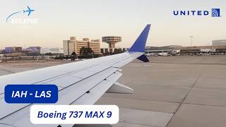 TRIP REPORT | United Airlines (Economy) | Houston - Las Vegas | Boeing 737 MAX 9 (NEXT)