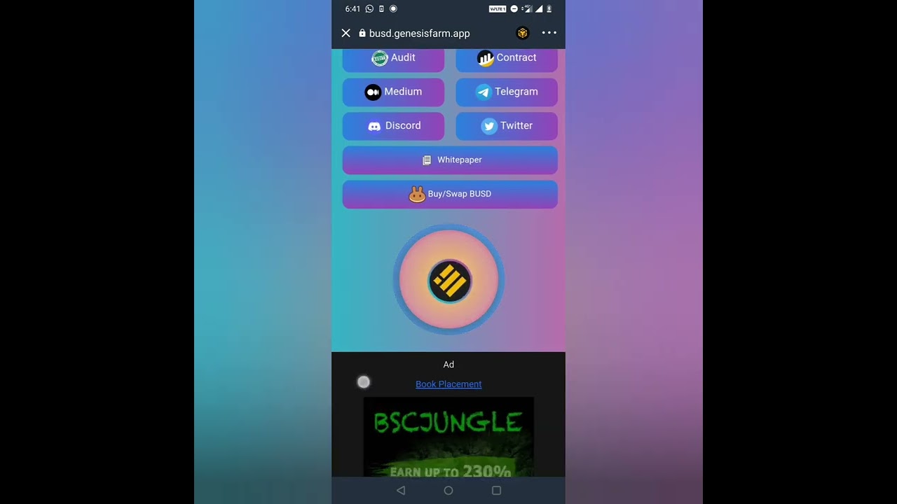 Daily 3.5% Fixed ROI for busd staking in Genesisfarm - My Day 8 withdrawal proof in tamil