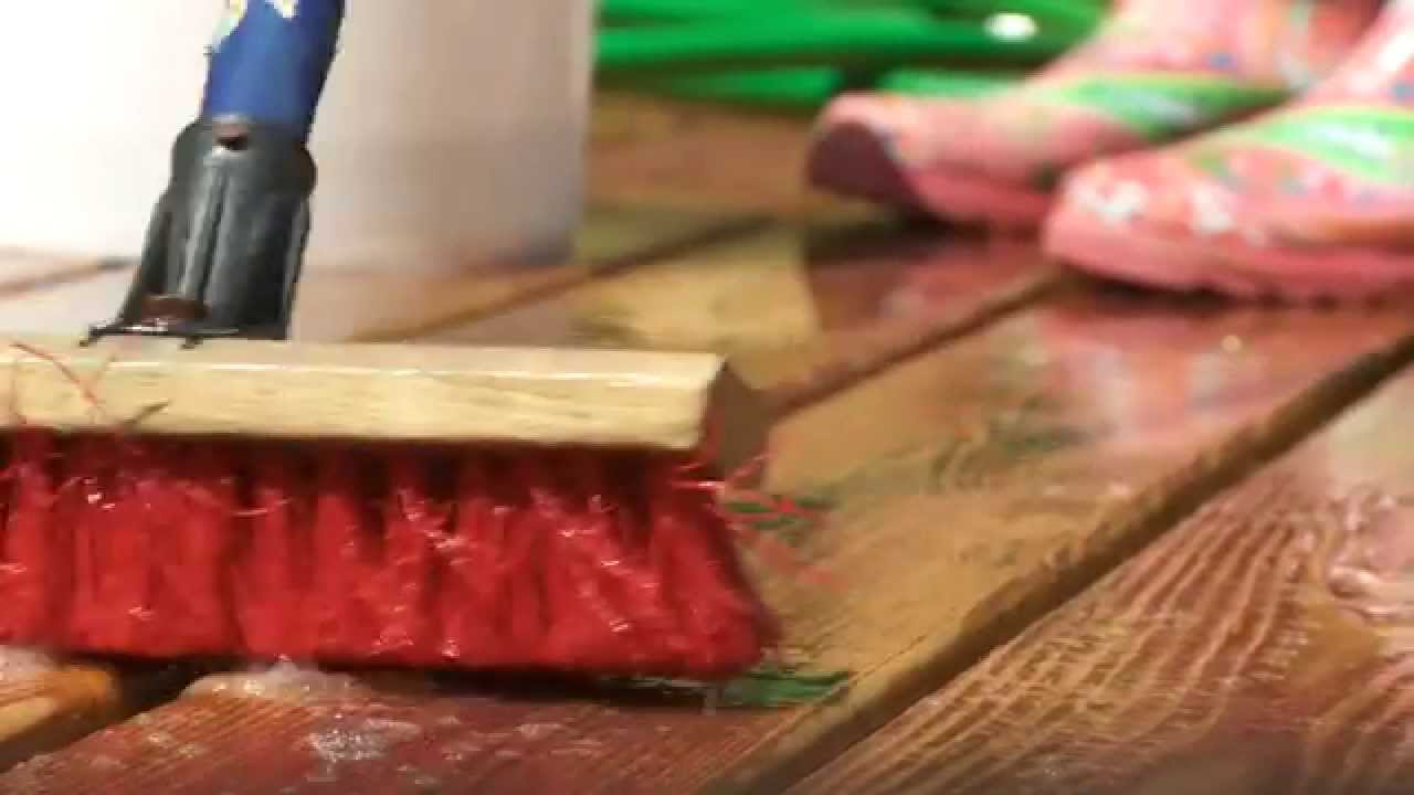 Apply Wood Stain to Protect Your Deck YouTube