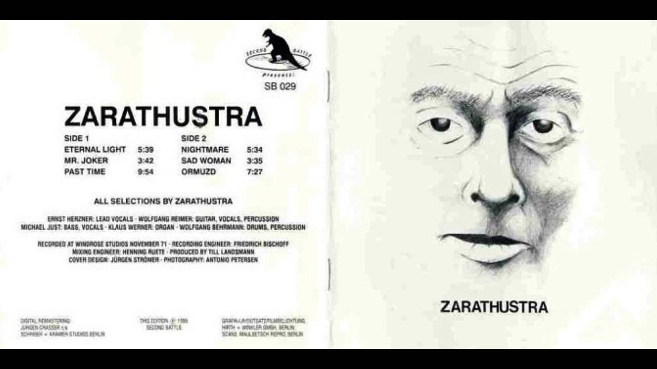 (希少)イタリアンプログレ Zarathustra's Revenge Zarathustra - Zarathustra 1972 (Vinyl FULL ALBUM) - YouTube