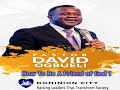 How to be a Friend of God (part 1) - Pastor David Ogbueli