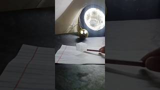 Floating Cube Illusion Drawing | Anamorphic Illusion😱 (DAY-20)