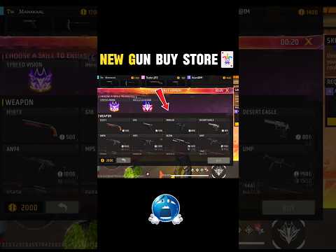 free fire new gun store update 😓😍 New OB54 Patch Update #freefire #newupdate #newupdatefreefire