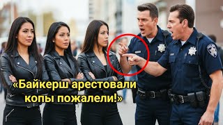 картинка: «Байкерш арестовали в баре без причины… Но через минуту копы пожалели об этом навсегда!»