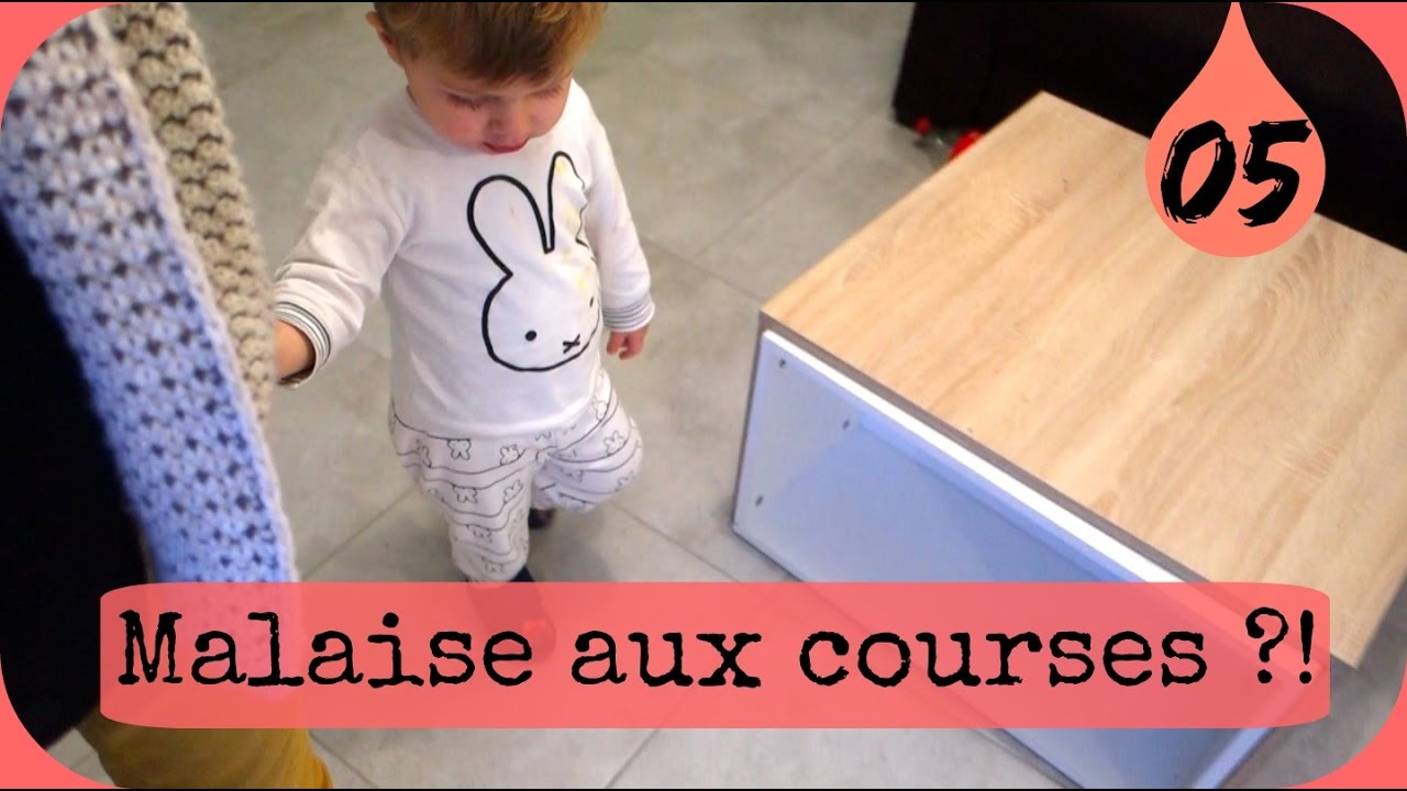Vlog Famille - malaise aux courses !