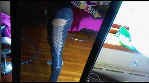 DIY legging weaving: Basic and Twist weaves!