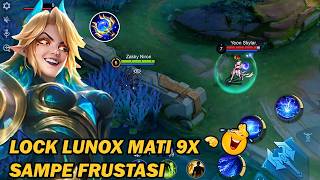 EUDORA MODE SEMAK‼️LOCK LUNOX😂SI PALING JAGO SAMPE KESAL‼️- MLBB