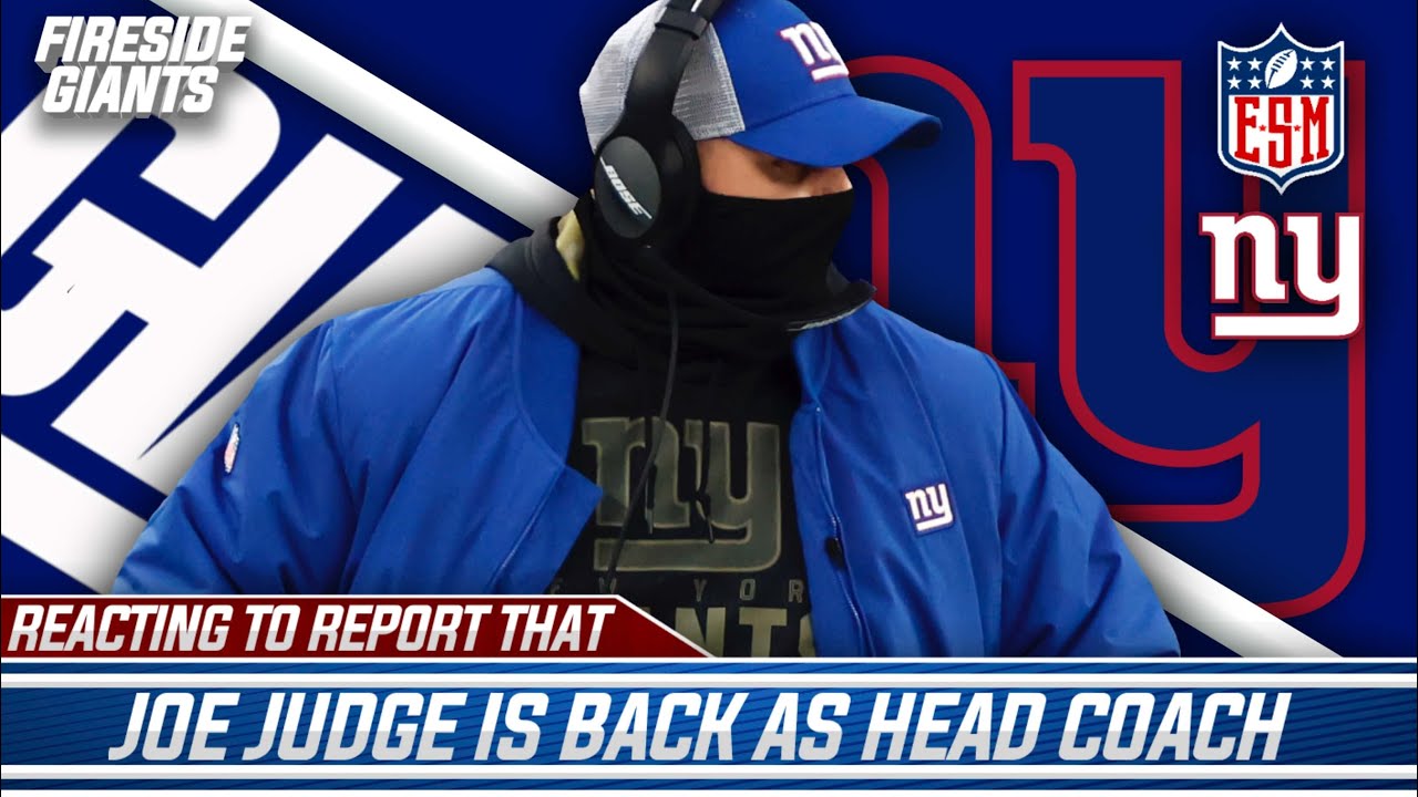 Report: Giants Appear to Be Keeping Coach Joe Judge Despite ...