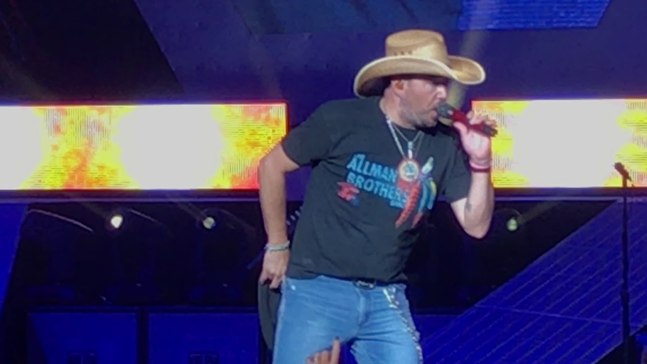 Jason Aldean Lights Come On September 9, 2017 YouTube