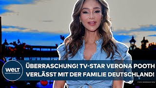 Verona Pooth Ab In Die Wüste Tv-Star Verlässt Mit Ihrer Familie Deutschland
