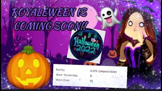 When is Royaleween coming?🎃