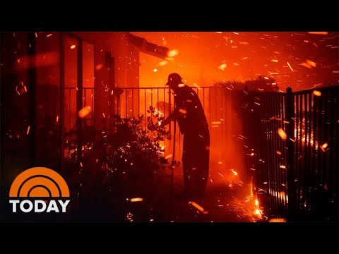 Wildfires In Southern California Force Over 100,000 Evacuations | TODAY