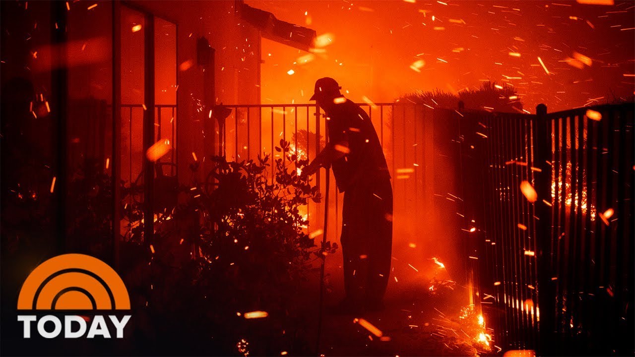 Wildfires In Southern California Force Over 100,000 Evacuations | TODAY