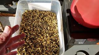 .22 brass shell melt
