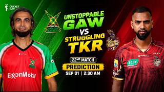 CPL 2026: TKR vs GAW 22nd Match Prediction - Who Will Win? screenshot 4