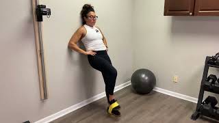 Wall Leaning Reverse Plank March