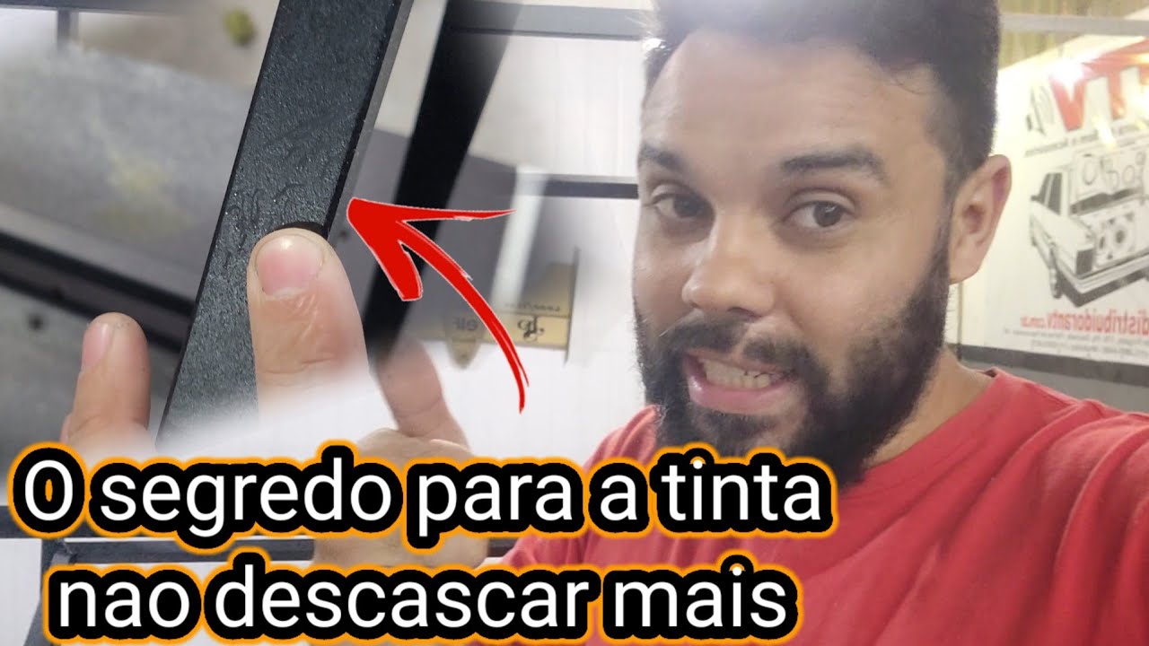 O segredo que nunca te falaram Tinta descascando nunca mais