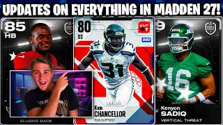 UPDATES ON EVERYTHING IN MADDEN 27! CFB 27 TO MUT 27 CROSSOVER CONTENT, DISCOUNTED PACKS + MORE!