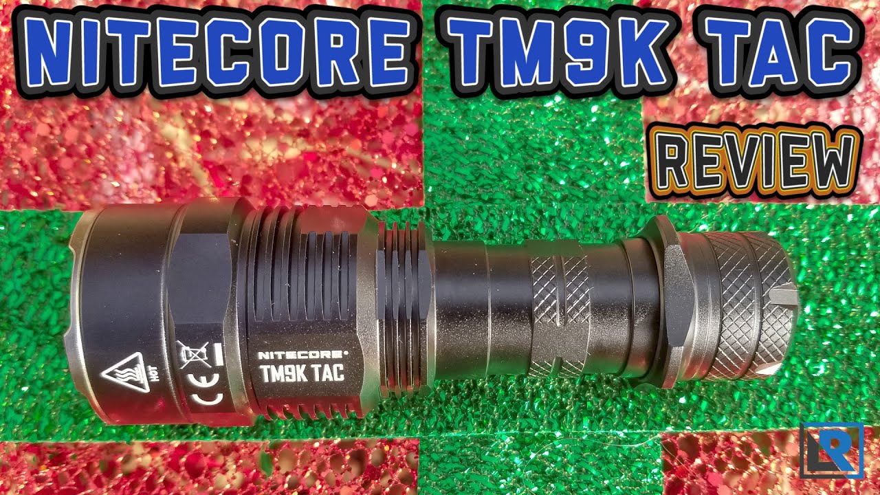 Nitecore TM9K TAC Review (9800 Lumen Tiny Monster) YouTube