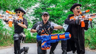 LTT Game Nerf War : Two Warriors SEAL X Nerf Guns Fight Braum Crazy Break Through Siege