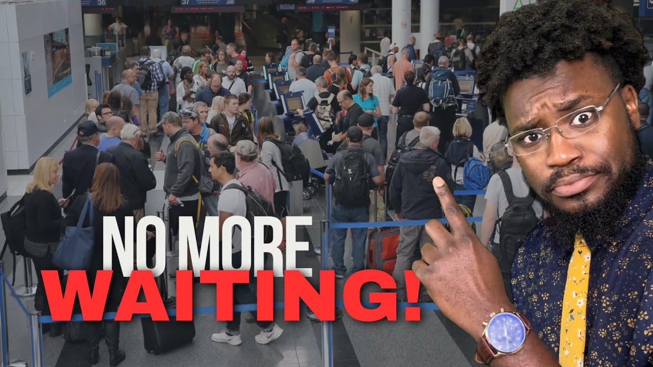 How to Skip the Line at the Airport! *NO PRECHECK!*