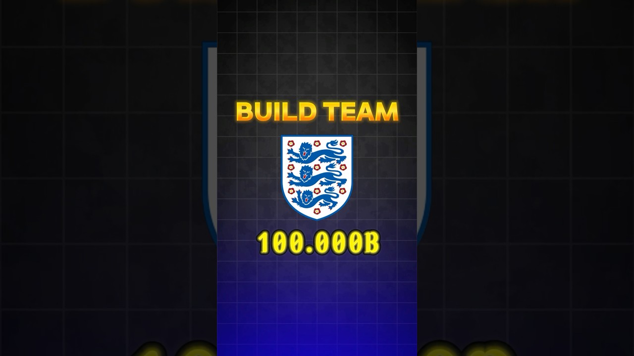 Build team Tuyển Anh với 100k tỷ BP 