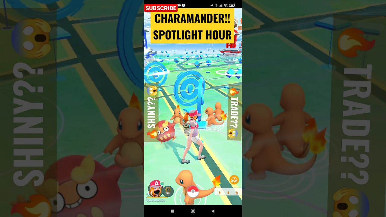 [ New Charmander!! ] [ Spotlight Hour!! ] Pokemon Go 