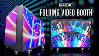 Clutch Folding Led Video Booth The Booth Your Event Deserves I Dj Now