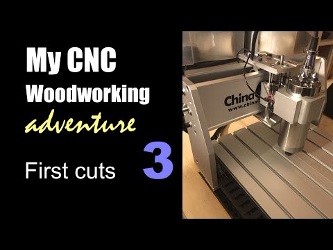 My CNC Adventure (03) - First Cuts