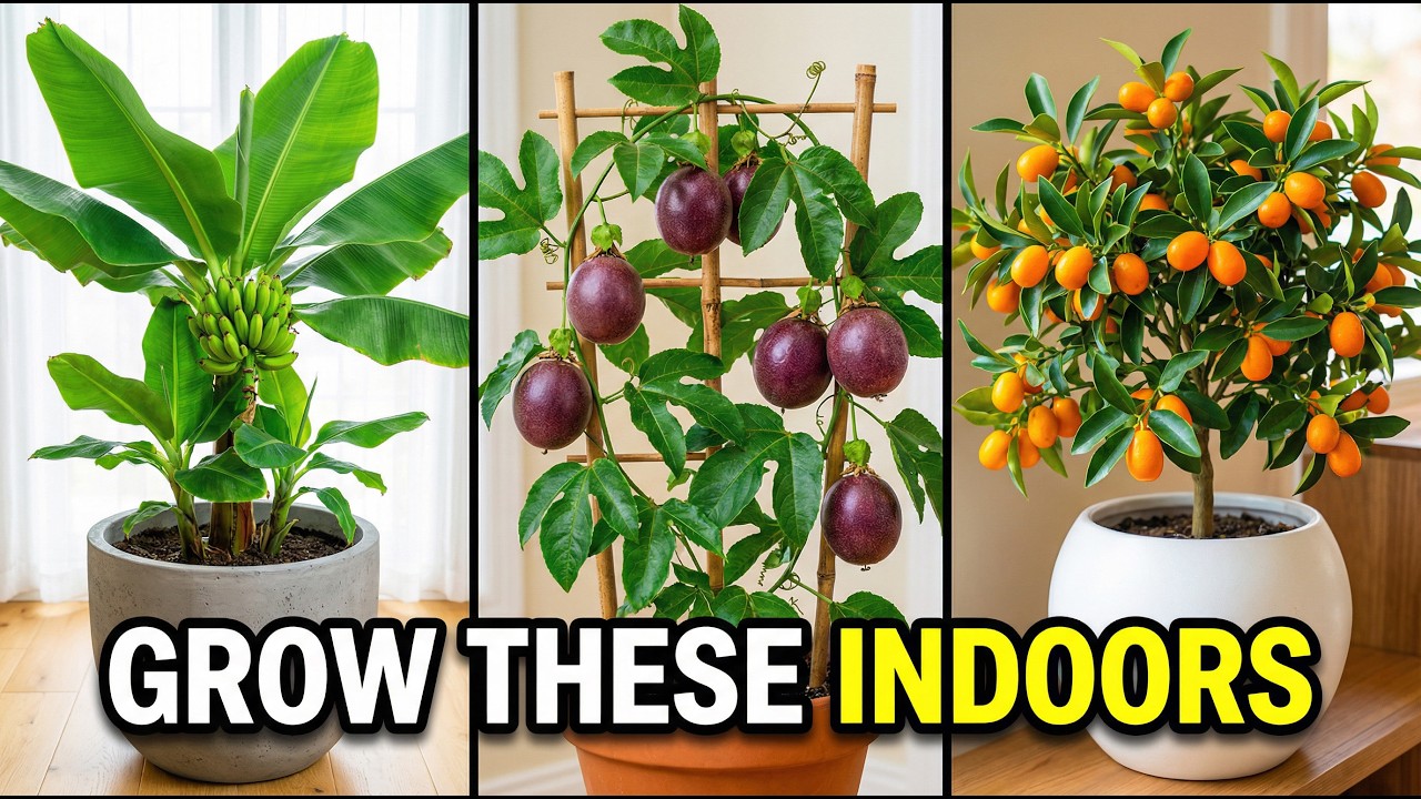 10 Fruits You Can Grow Indoors Year-Round(Even in Tiny Apartments)