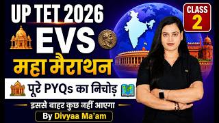 UPTET EVS Marathon Class | UPTET EVS Paper 1 | Class 1 | पेपर वाले महत्वपूर्ण प्रश्न By  Divyaa Mam