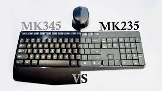 Logitech MK235 vs MK345 | Detail Comparison | Wireless Keyboard Mouse Combo