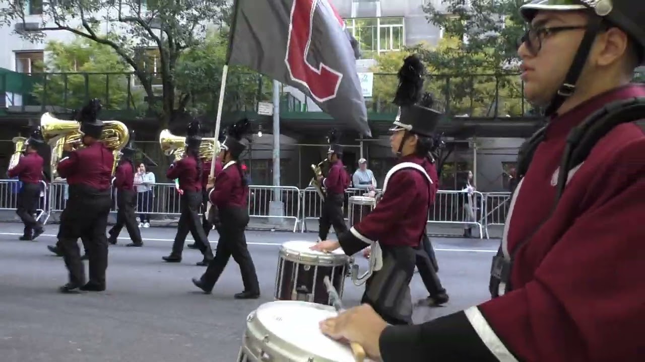 Italian Heritage Day~2022~NYC~W.Tresper Clarke HS Marching Band~NYCParadelife