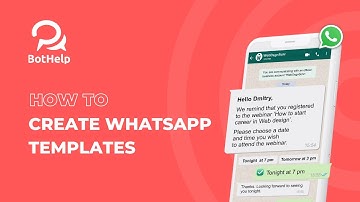 How to create WhatsApp templates in Bothelp