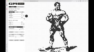 Grid Method Tool - Rounded Pixel To Vector Svg. Background Image 2