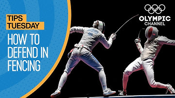 How To Parry/Defend in Fencing | Olympians