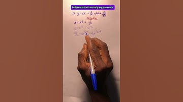 Differentiation involving square roots #differentiation #squareroot #calculus #goviralonyoutube