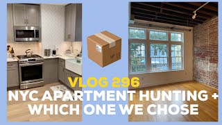 NYC APARTMENT HUNTING IN 2020. VLOG 296