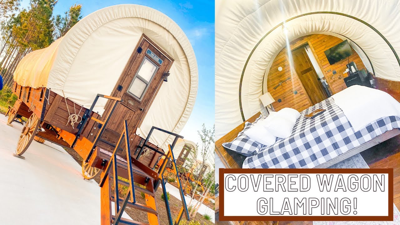 Covered Wagon Glamping! Keystone Heights, Florida ♡ YouTube