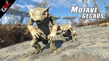 Mojave Geckos | FALLOUT 4 MODS